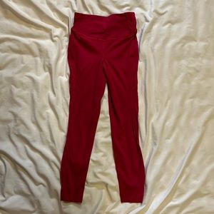 Lululemon red leggings